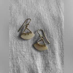 Mother of pearl dangle earrings